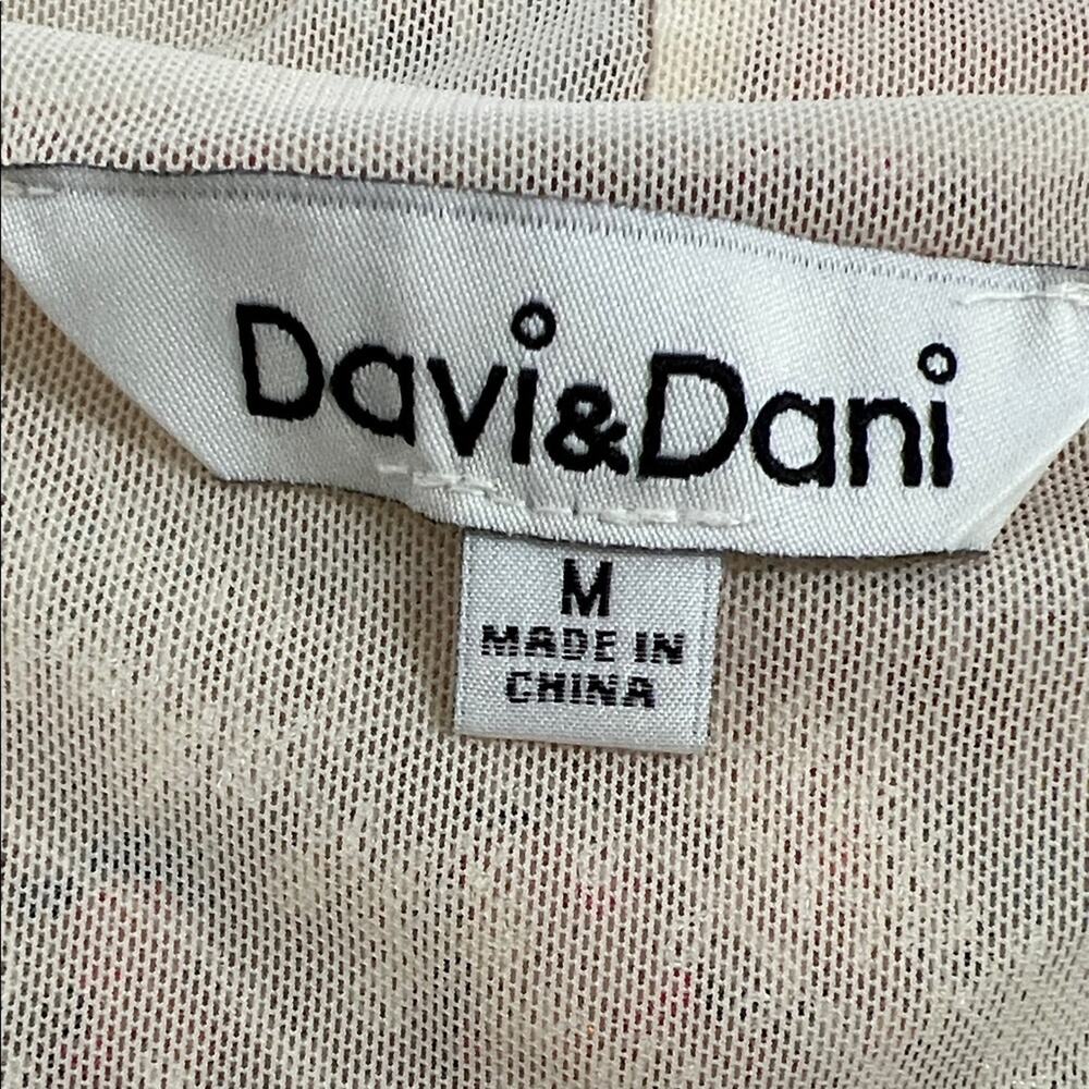 Davi & Dani Multicolor Embroidered Mesh Zip Up Bo… - image 5